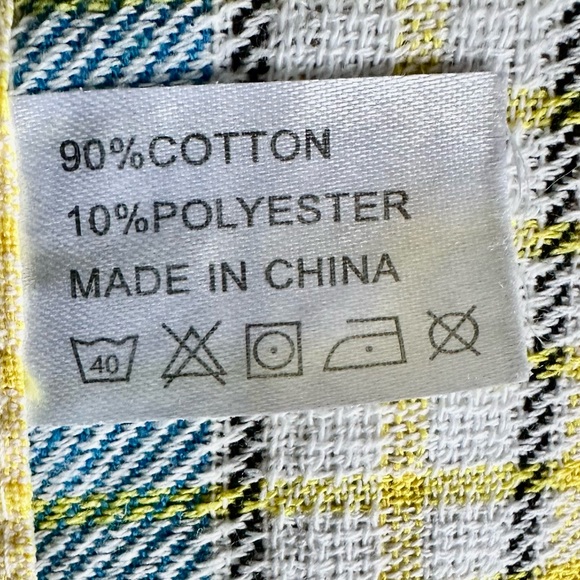 Colorful Checkered Kitchen Towels Set - Picture 4 of 4